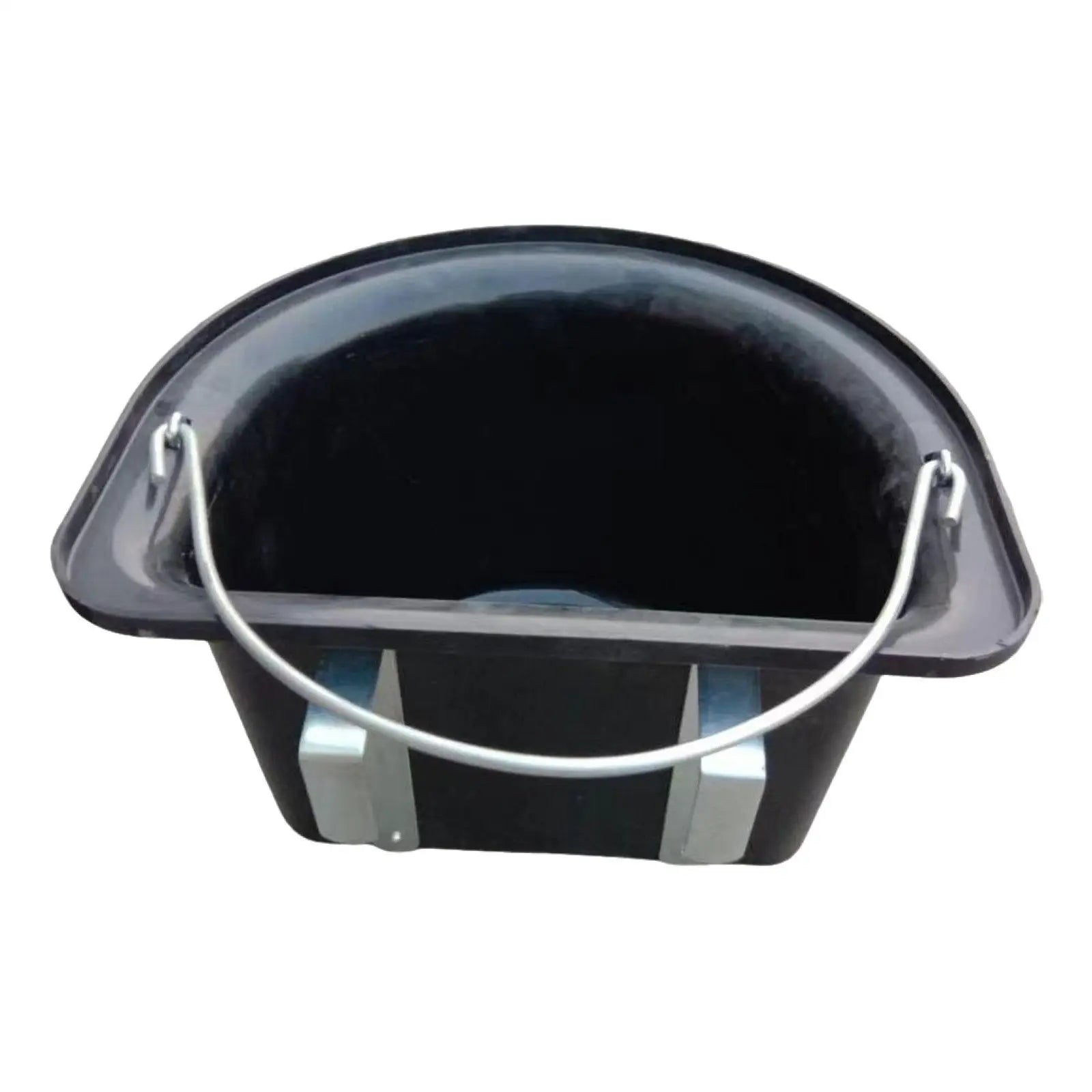 Horse Feeder Pan Large feed Trough Mountable Heavy Duty Animal Feeding Bowl Farm Stalls Accessoires Feeder for Livestock