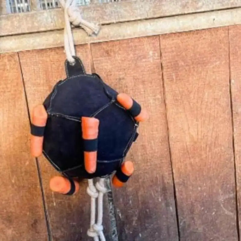 Horse Enrichment Toys Interactive Training Feeder Hay Ball Stall Toy For Horses For Goat Cow Sheep Livestock Cattle Barn Farm