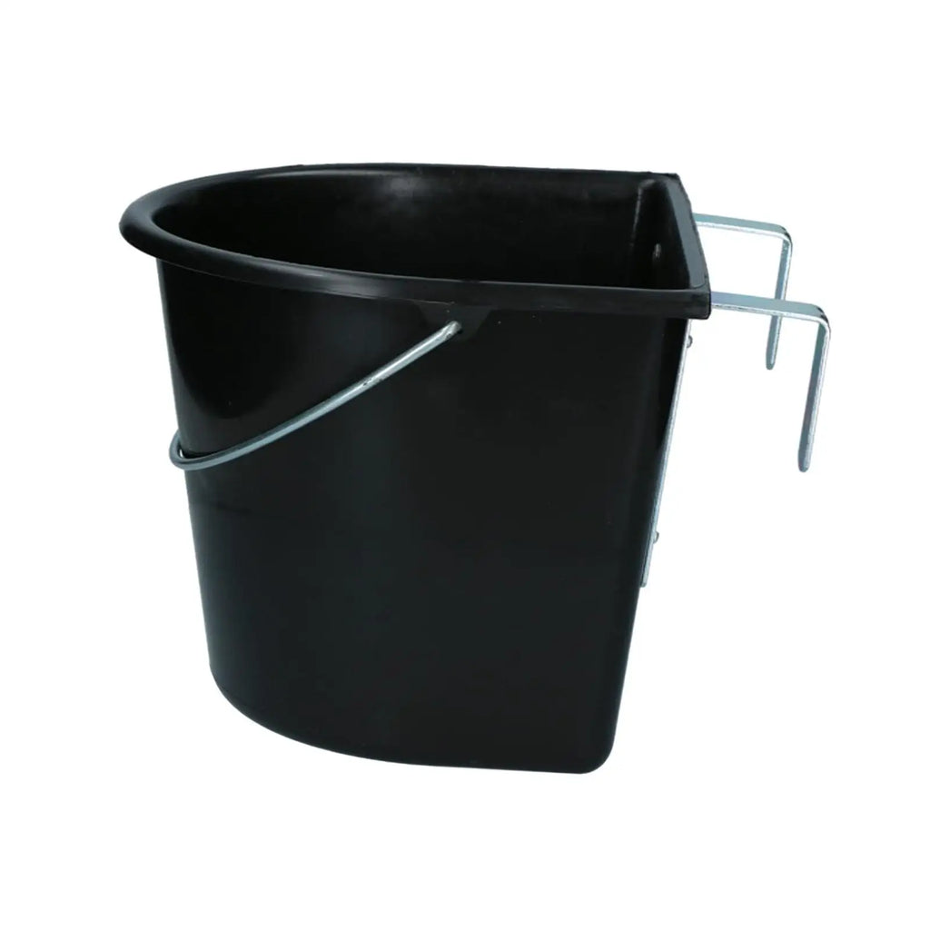 Horse Feeder Pan Large feed Trough Mountable Heavy Duty Animal Feeding Bowl Farm Stalls Accessoires Feeder for Livestock