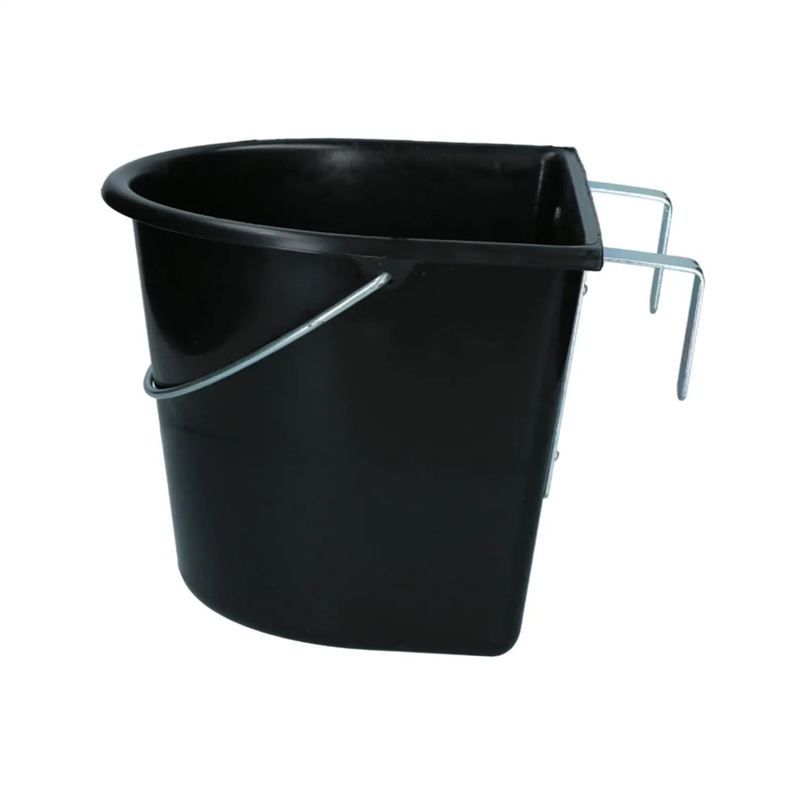Horse Feeder Pan Large feed Trough Mountable Heavy Duty Animal Feeding Bowl Farm Stalls Accessoires Feeder for Livestock