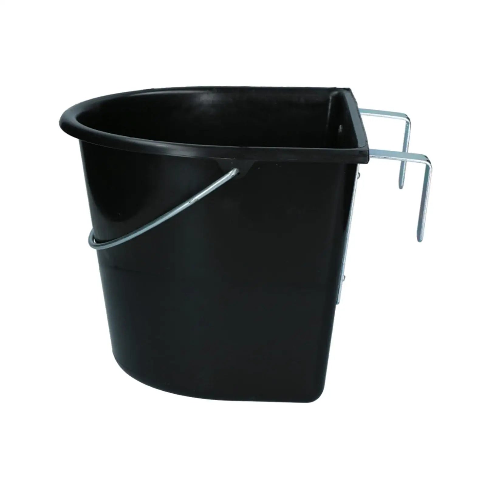 Horse Feeder Pan Large feed Trough Mountable Heavy Duty Animal Feeding Bowl Farm Stalls Accessoires Feeder for Livestock